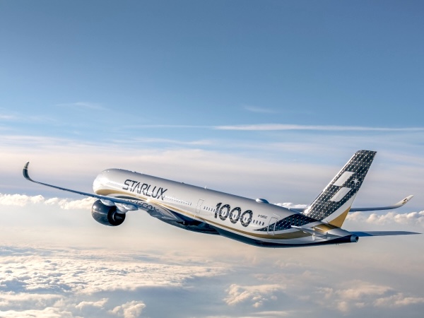 スターラックス航空の機体の様子。