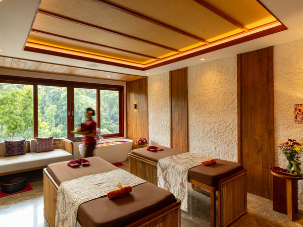 Tejas Spa のトリートメントルーム